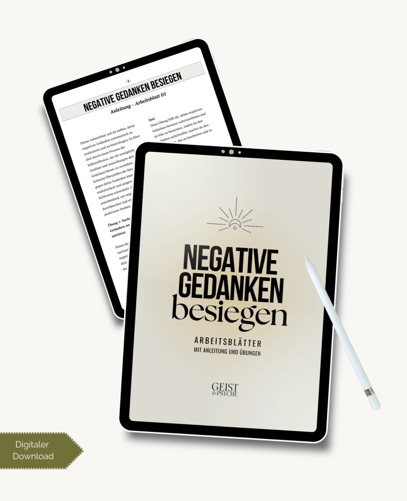 Negative Gedanken besiegen - Digitaler Download