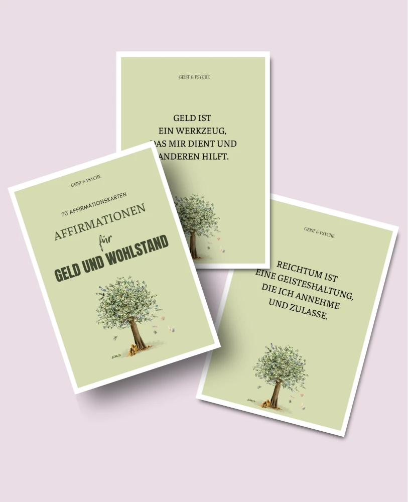 70 Affirmationen für Geld und Wohlstand