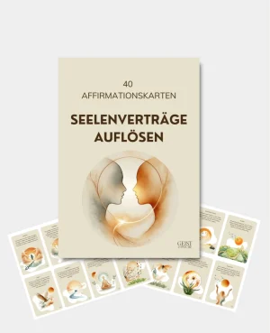 Seelenverträge auflösen Affirmationskarten